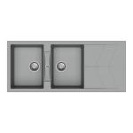 Carysil D200 Jazz Double Bowl with Drainer Kitchen Sink