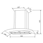 Kylis Neo 60 Designer Chimney