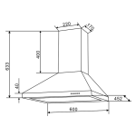 Pacific Neo CF 60 Decorative Chimney