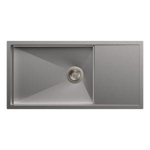 Carysil Micro Radius R10 Single Bowl with Drainer 36x18x8
