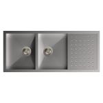 Carysil Polo Single and Double Bowl With Drainer 46x20x9